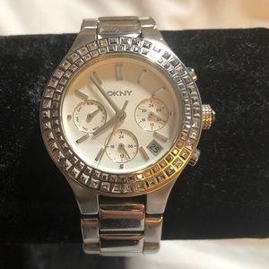 DKNY Silver Stainless Steel Watch
